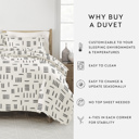 King Light Gray Soft Down-Alternative Essential Comforter