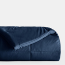 King Navy Soft Down-Alternative Essential Comforter