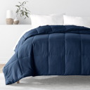 King Navy Soft Down-Alternative Essential Comforter