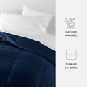 King Navy Soft Down-Alternative Essential Comforter