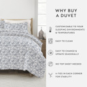 Queen Eucalyptus Soft Down-Alternative Essential Comforter