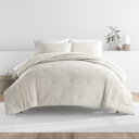  Waffle Textured Comforter Set Down-Alternative Ultra Soft Bedding