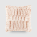  Decor Throw Pillow in Cozy Chunky Knit Fabric