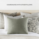 Jacobean Gray Elegant Cotton Decor Throw Pillow in Jacobean Pattern