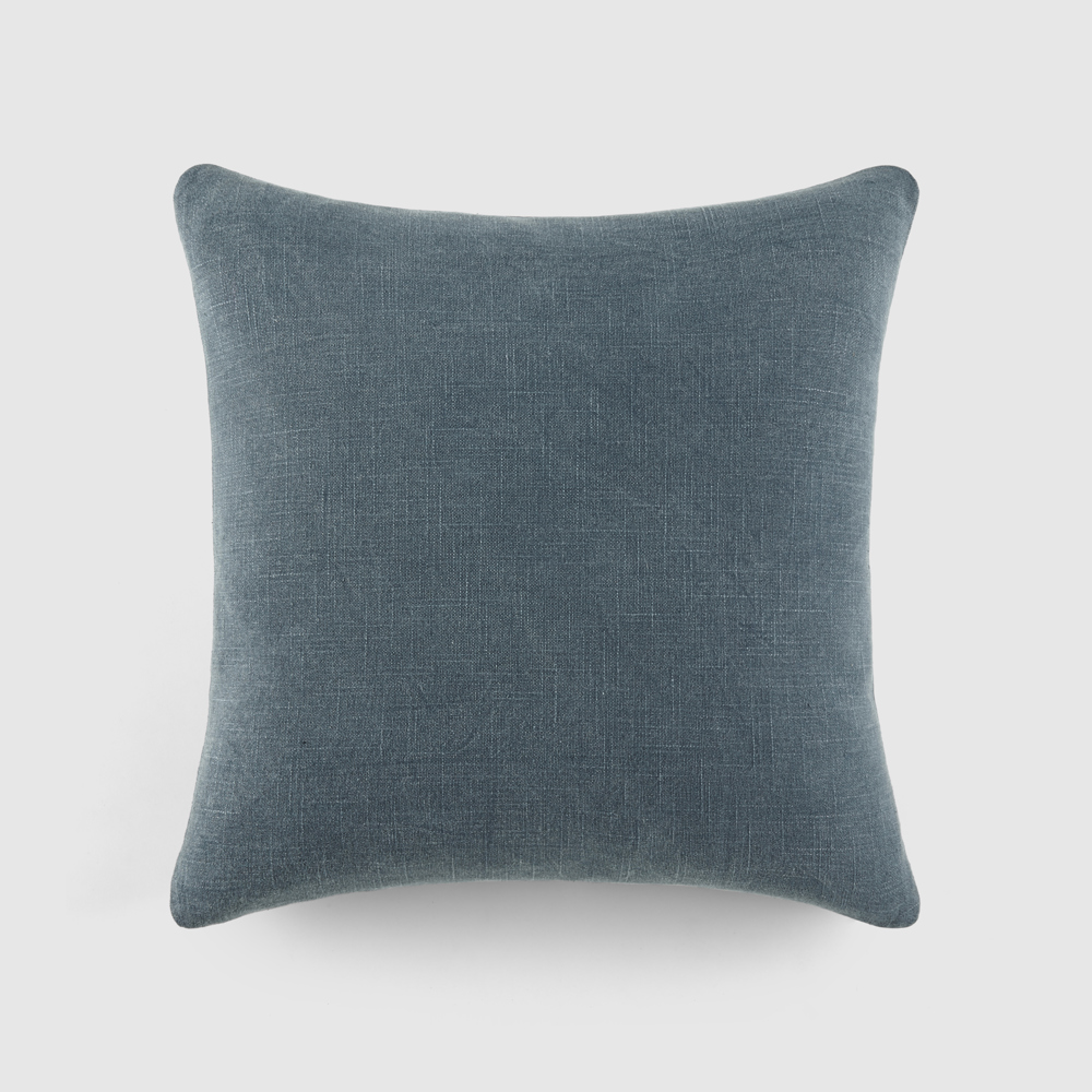 Stone Washed and Distressed Cotton Decor Throw Pillows