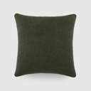 Stone Washed Olive Stone Washed and Distressed Cotton Decor Throw Pillows