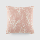 Willow Rose Elegant Cotton Decor Throw Pillow in Willow Pattern