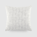  Yarn-Dyed Cotton Decor Throw Pillow in Bengal Stripe Pattern