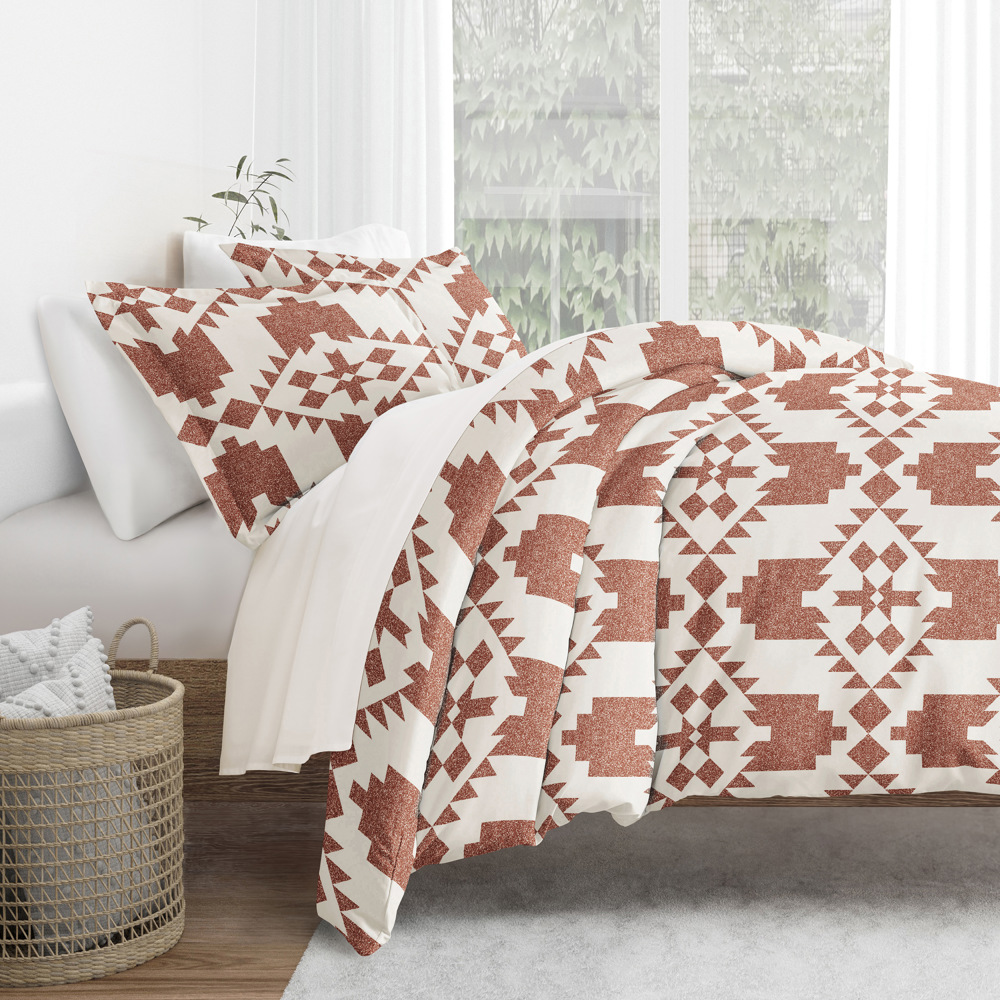 Patterned Soft Duvet Cover Bed Set - Bohemian Patterns