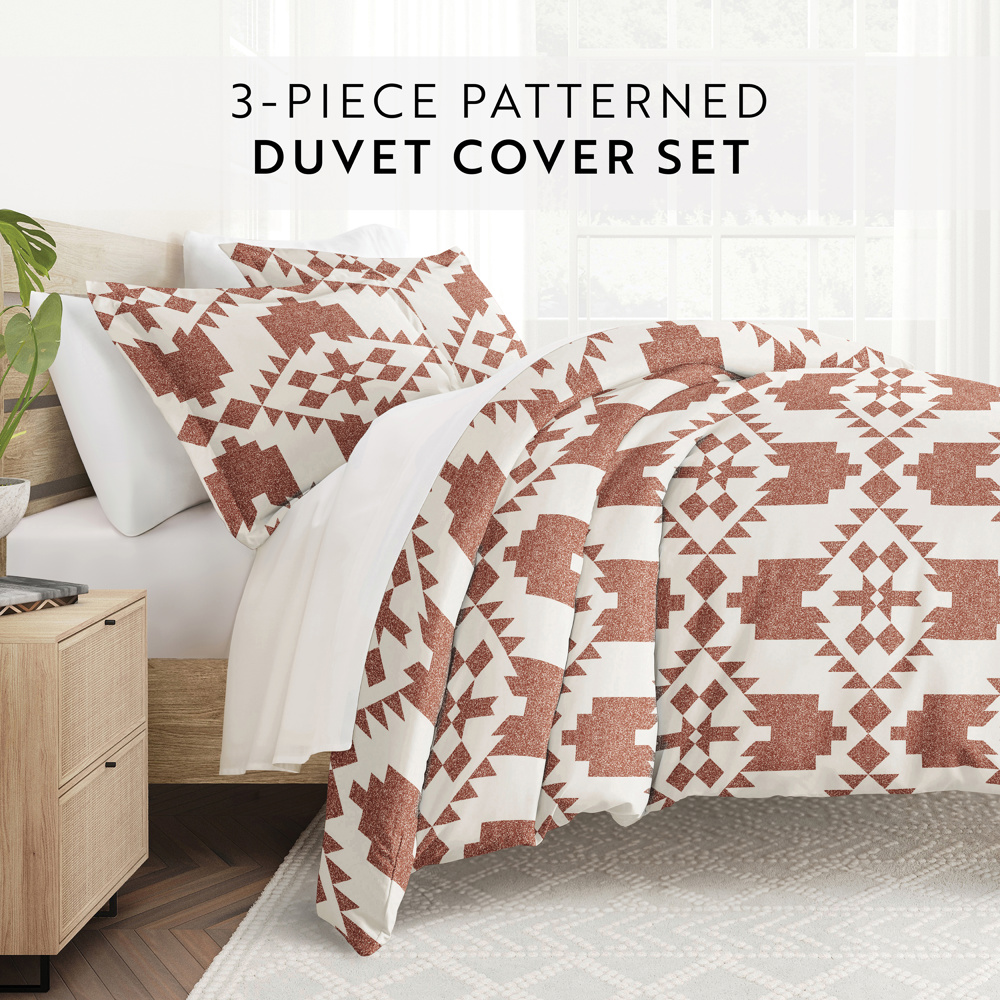 Patterned Soft Duvet Cover Bed Set - Bohemian Patterns