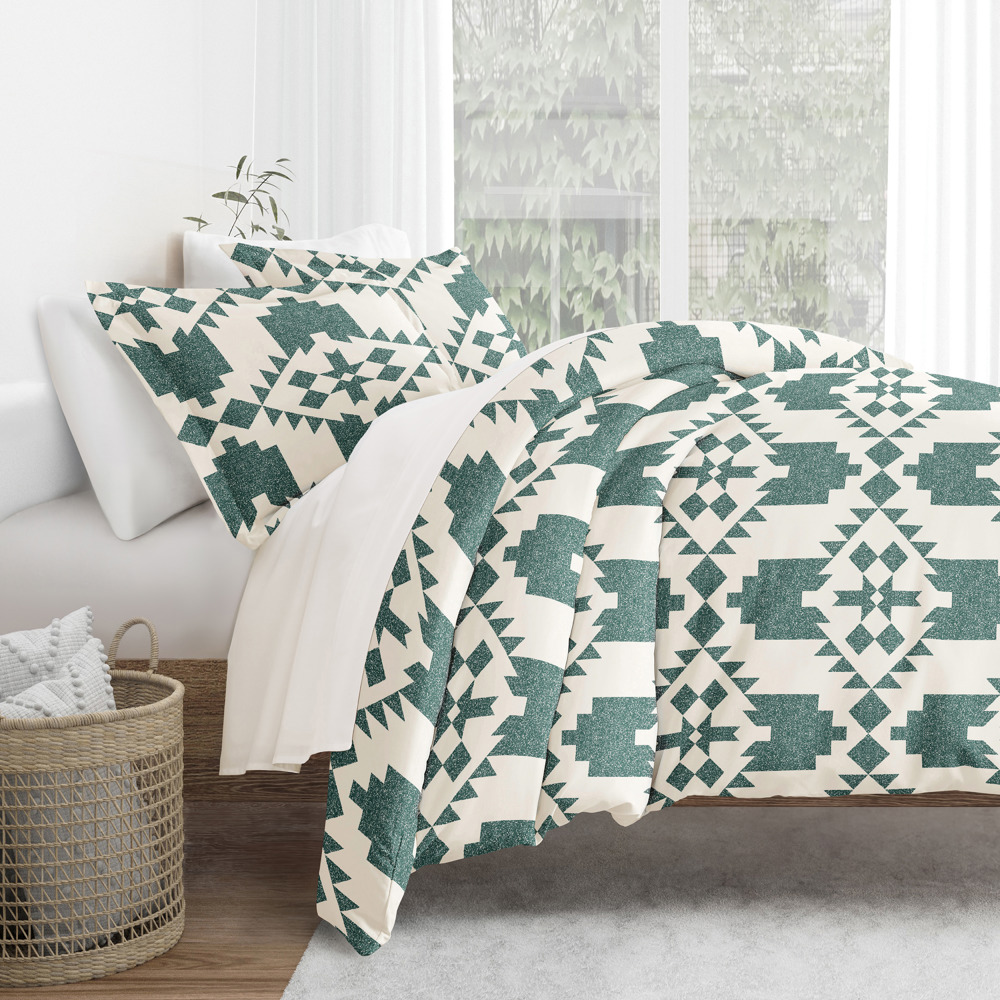 Patterned Soft Duvet Cover Bed Set - Bohemian Patterns