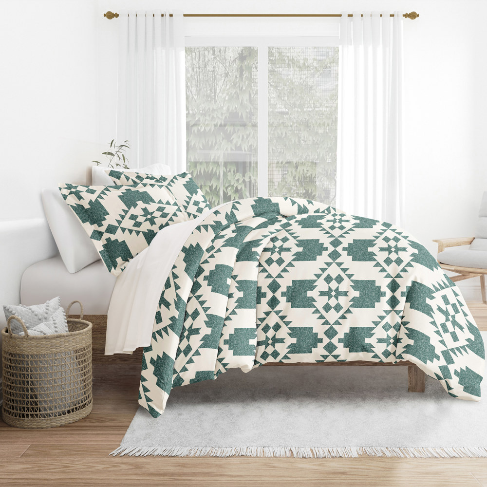 Patterned Soft Duvet Cover Bed Set - Bohemian Patterns