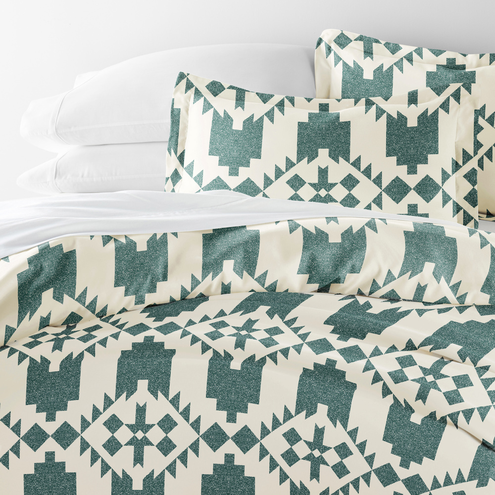 Patterned Soft Duvet Cover Bed Set - Bohemian Patterns