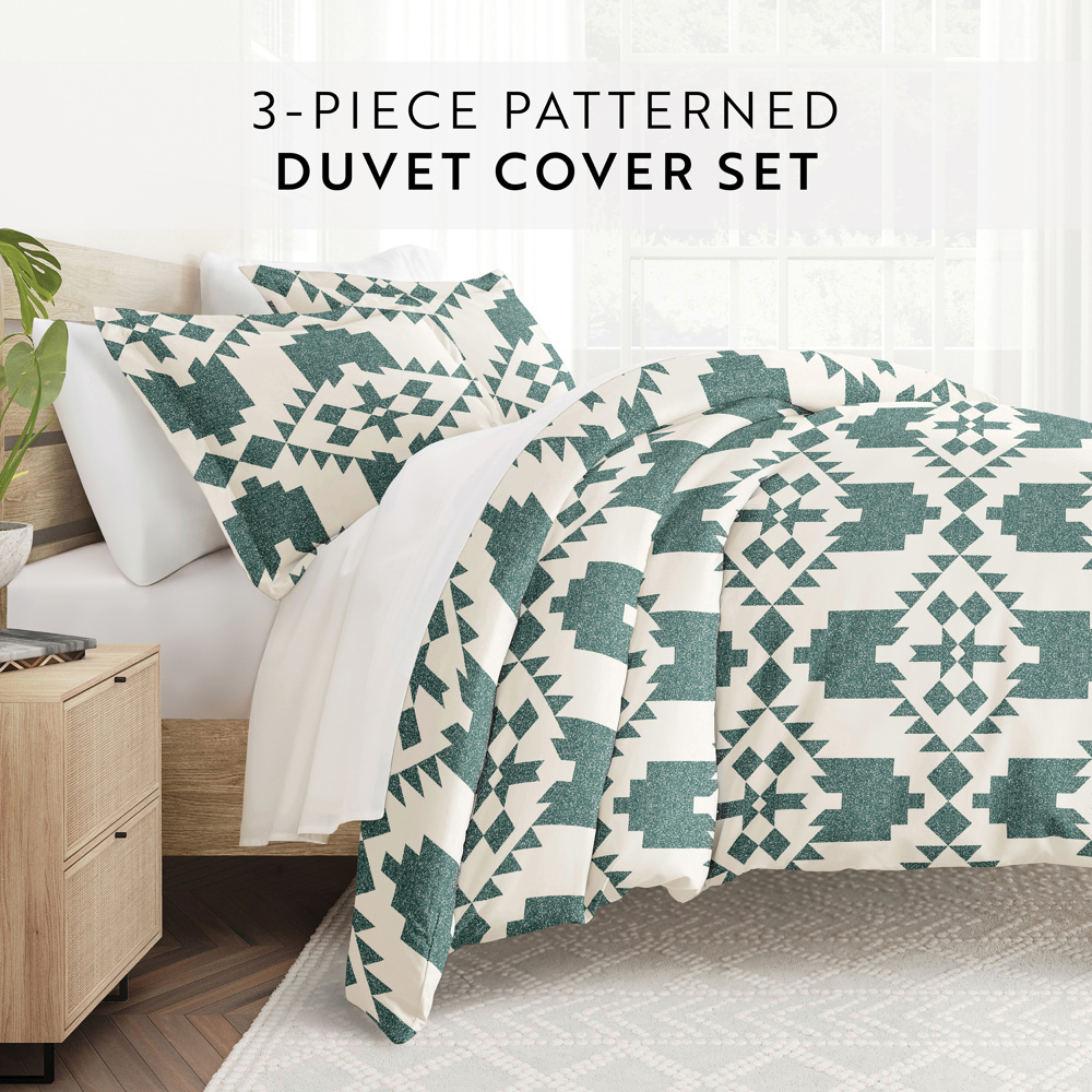 Patterned Soft Duvet Cover Bed Set - Bohemian Patterns