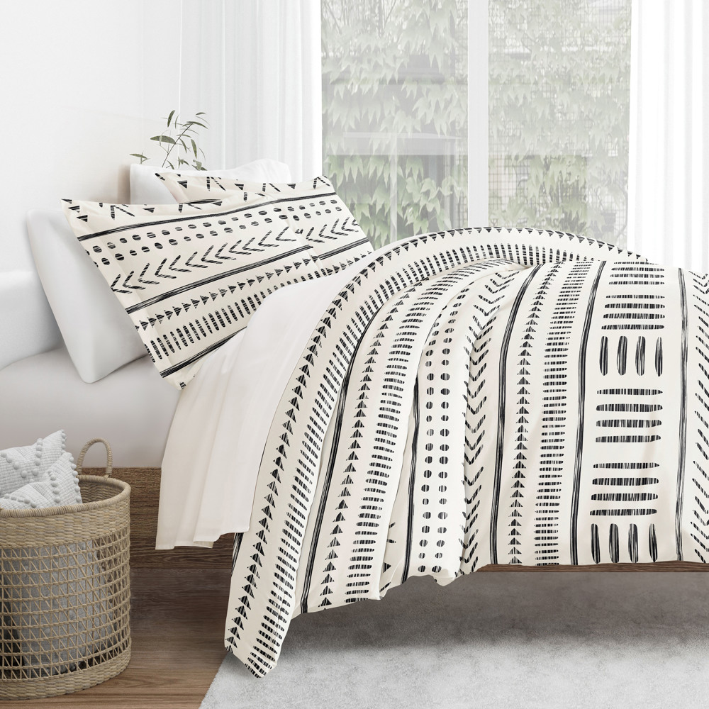 Patterned Soft Duvet Cover Bed Set - Bohemian Patterns