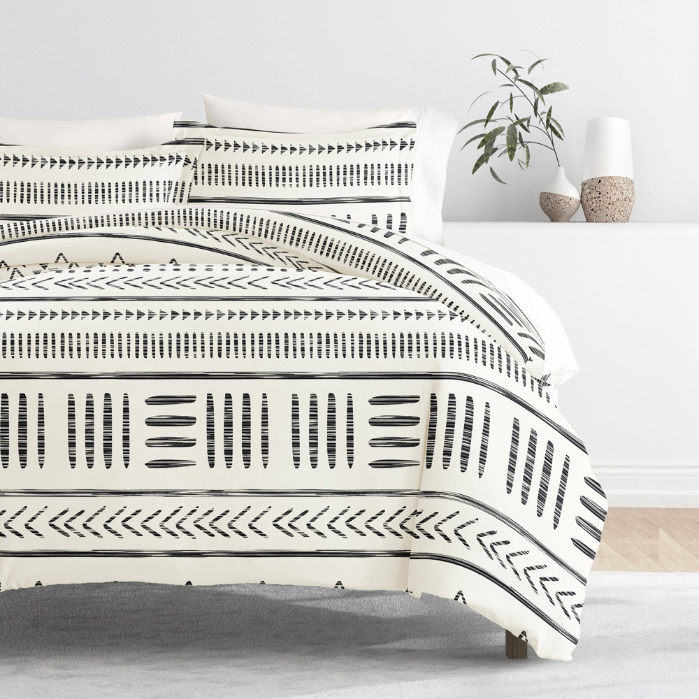 Patterned Soft Duvet Cover Bed Set - Bohemian Patterns