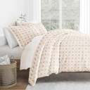 Queen Aztec Dreams Coral Patterned Soft Duvet Cover Bed Set - Bohemian Patterns