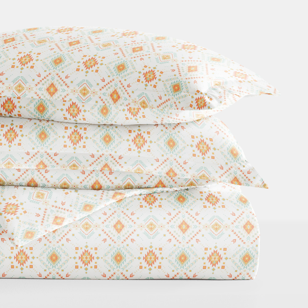 Patterned Soft Duvet Cover Bed Set - Bohemian Patterns