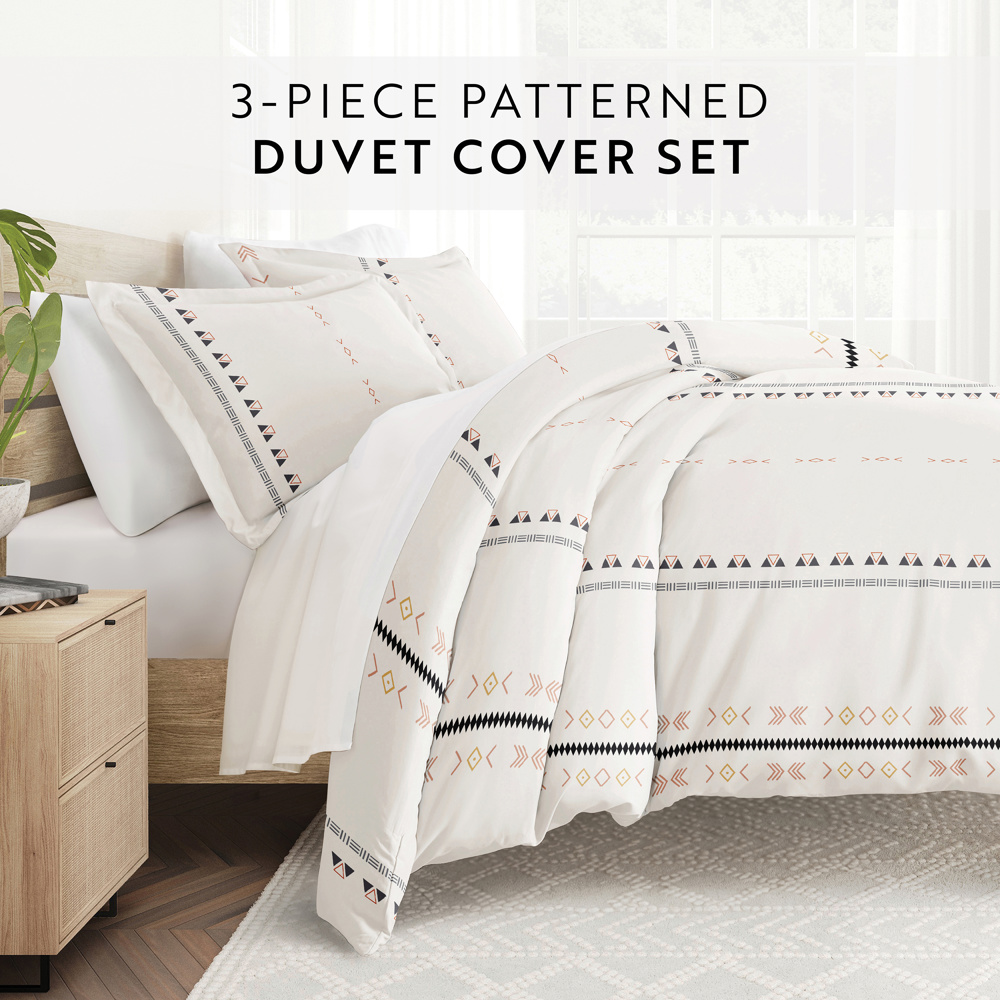 Patterned Soft Duvet Cover Bed Set - Bohemian Patterns