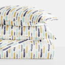 King Feathers Navy Patterned Soft Duvet Cover Bed Set - Bohemian Patterns