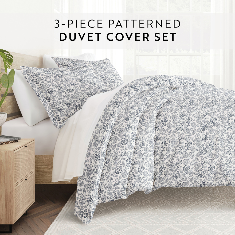 Patterned Soft Duvet Cover Bed Set - Classic Patterns