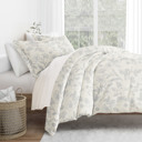 Twin XL Garden Light Blue Patterned Soft Duvet Cover Bed Set - Classic Patterns