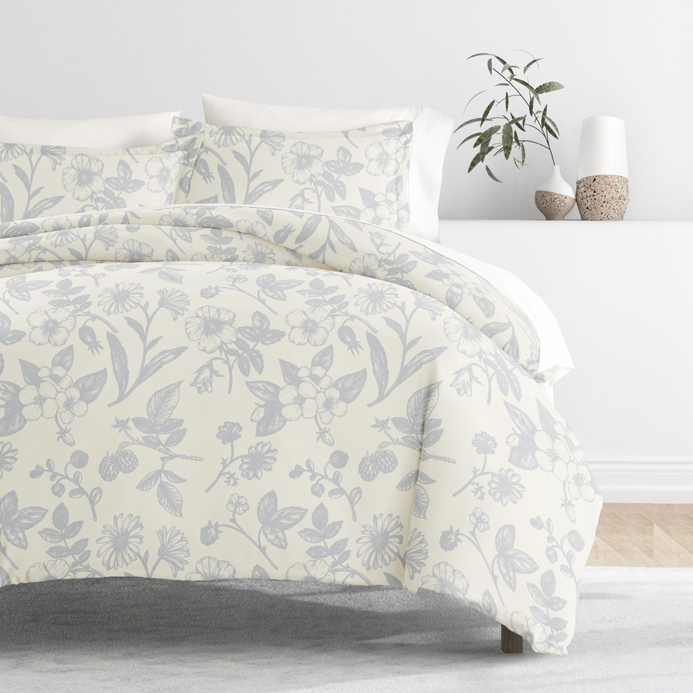 Patterned Soft Duvet Cover Bed Set - Classic Patterns