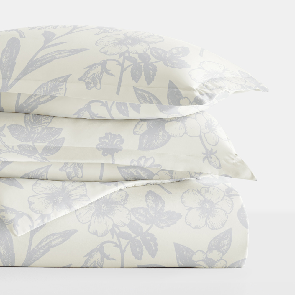 Patterned Soft Duvet Cover Bed Set - Classic Patterns