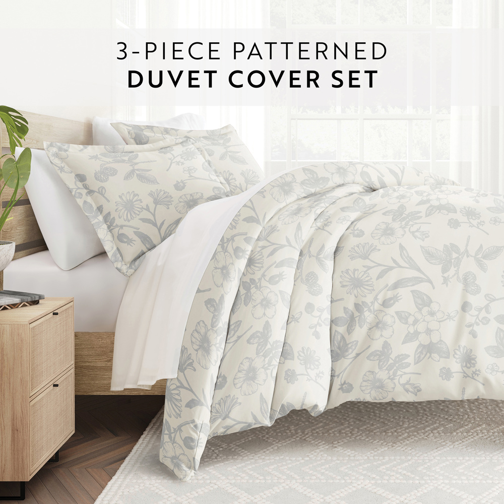 Patterned Soft Duvet Cover Bed Set - Classic Patterns