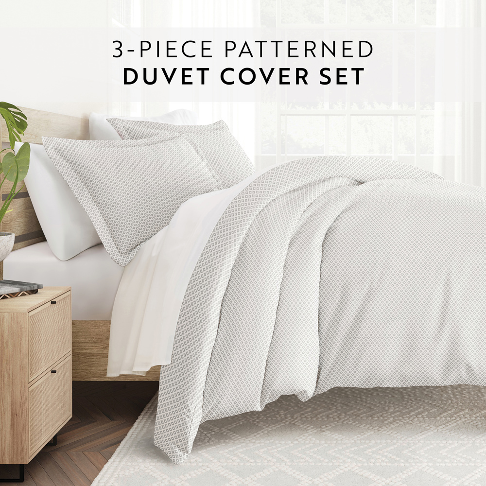 Patterned Soft Duvet Cover Bed Set - Classic Patterns