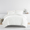 King Vines Aqua Patterned Soft Duvet Cover Bed Set - Classic Patterns