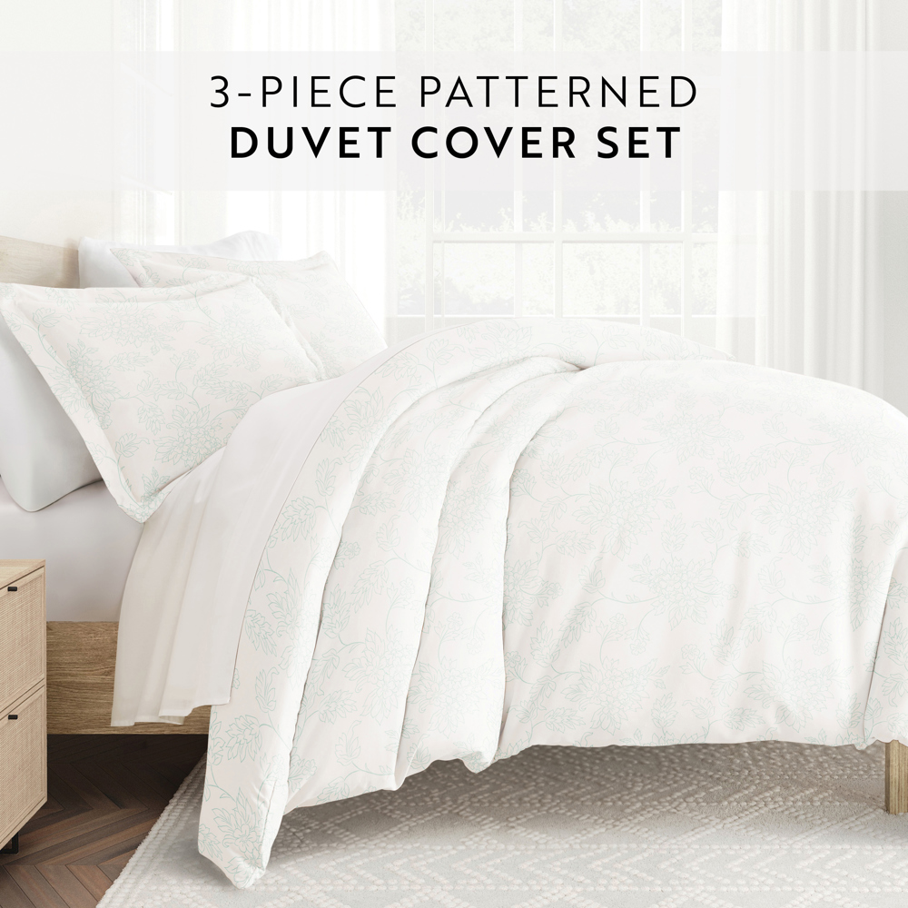 Patterned Soft Duvet Cover Bed Set - Classic Patterns