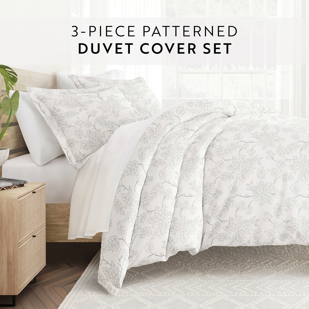 Patterned Soft Duvet Cover Bed Set - Classic Patterns