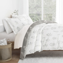  Patterned Soft Duvet Cover Bed Set - Garden Farmhouse