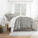  Patterned Soft Duvet Cover Bed Set - Garden Farmhouse