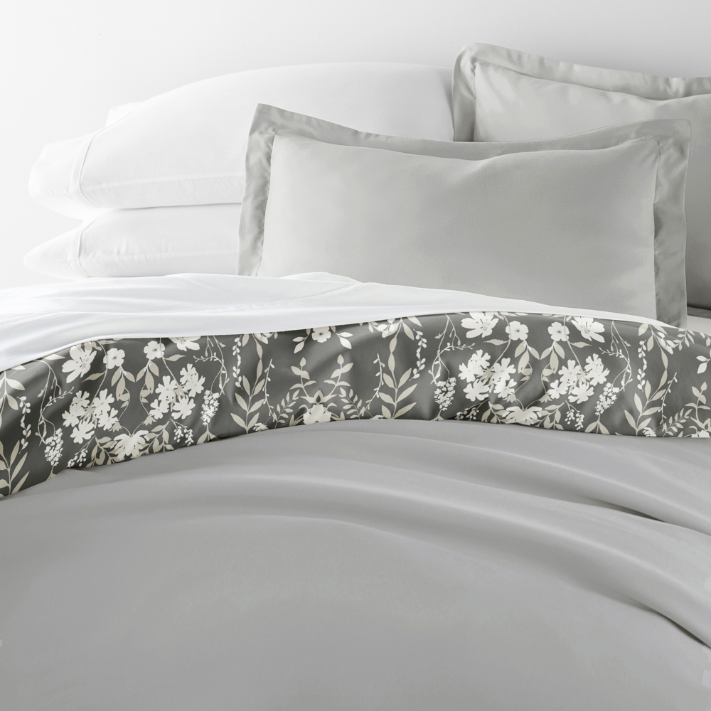 Patterned Soft Duvet Cover Bed Set - Garden Farmhouse