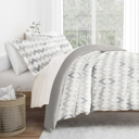  Patterned Soft Duvet Cover Bed Set - Geometric Patterns