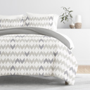  Patterned Soft Duvet Cover Bed Set - Geometric Patterns