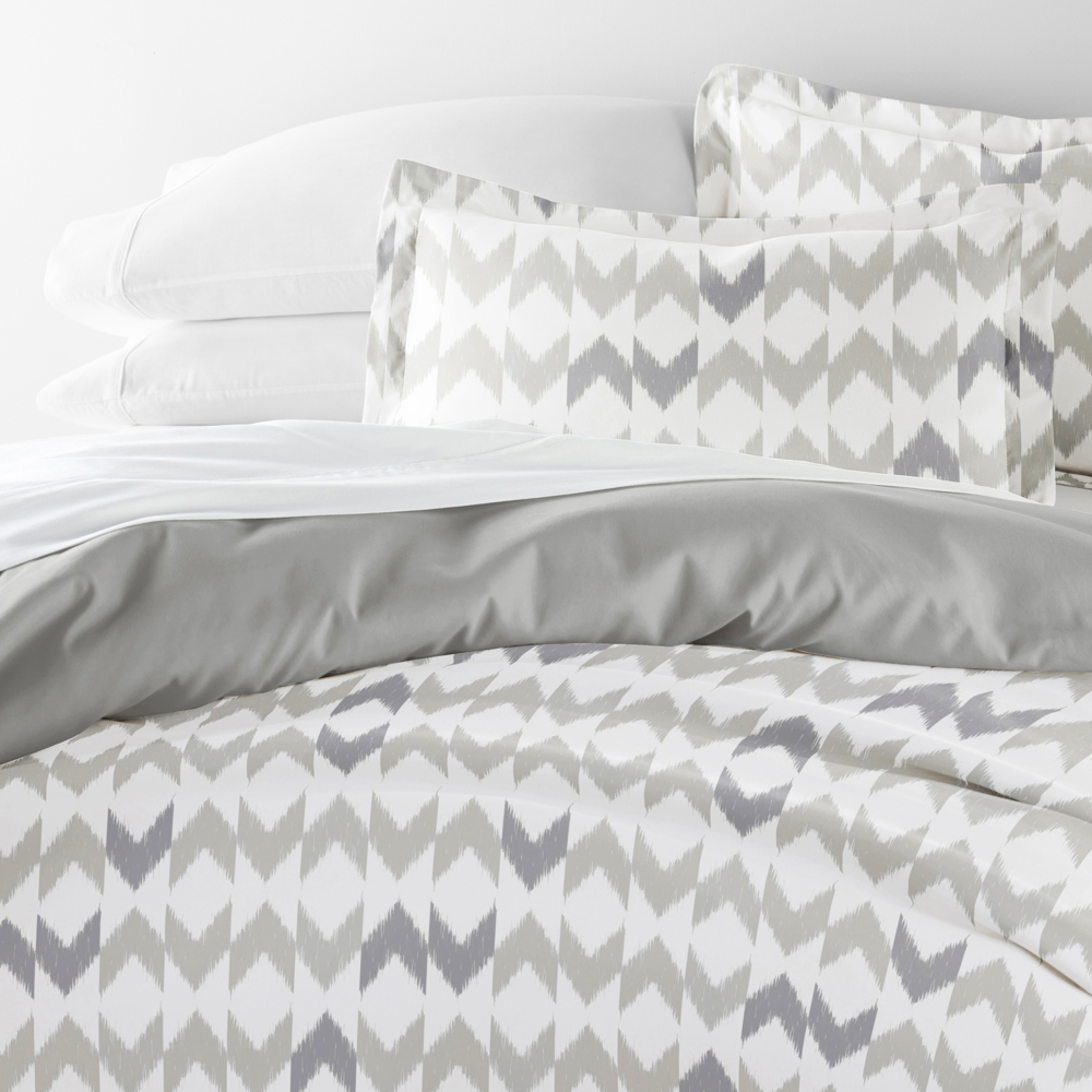 Patterned Soft Duvet Cover Bed Set - Geometric Patterns