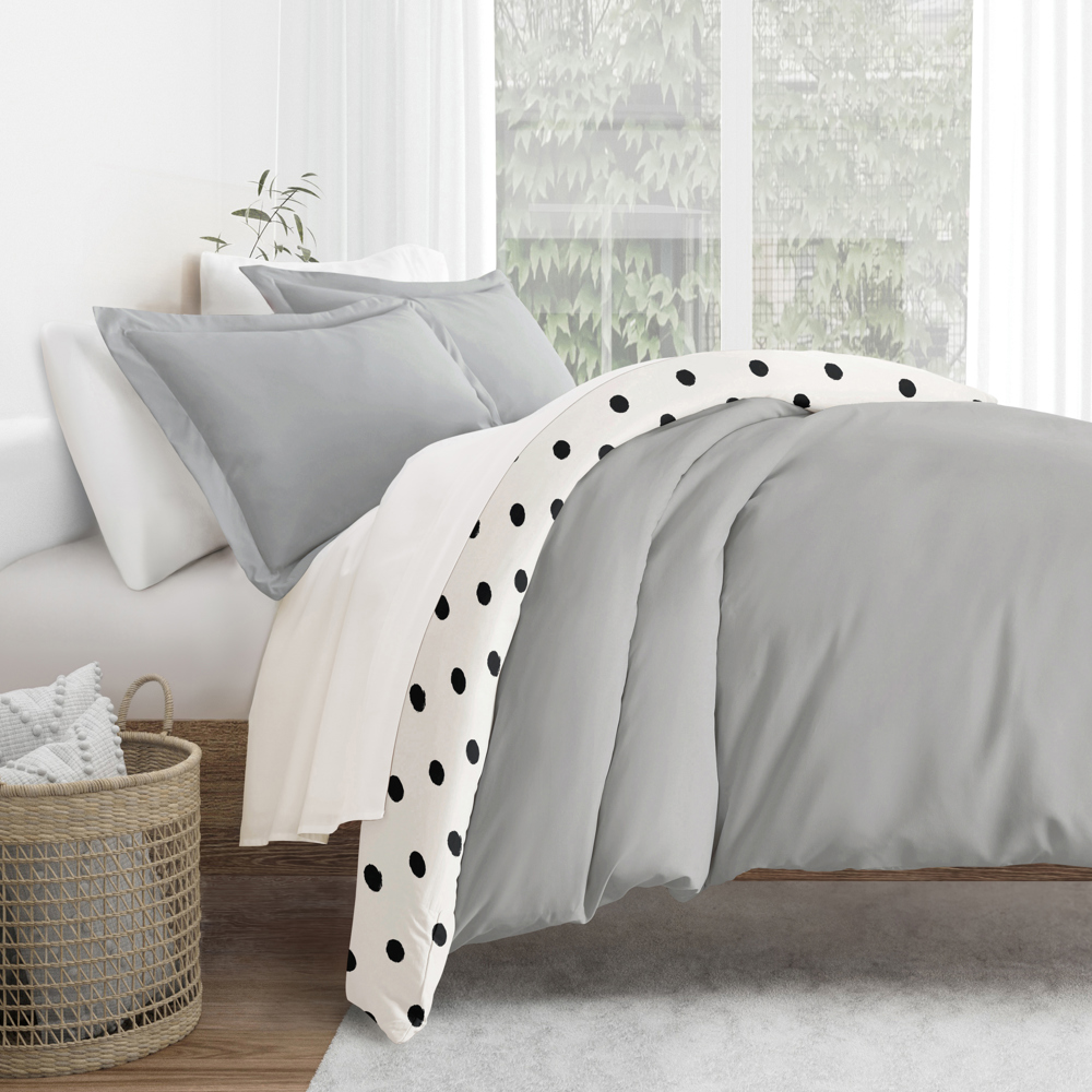 Patterned Soft Duvet Cover Bed Set - Geometric Patterns