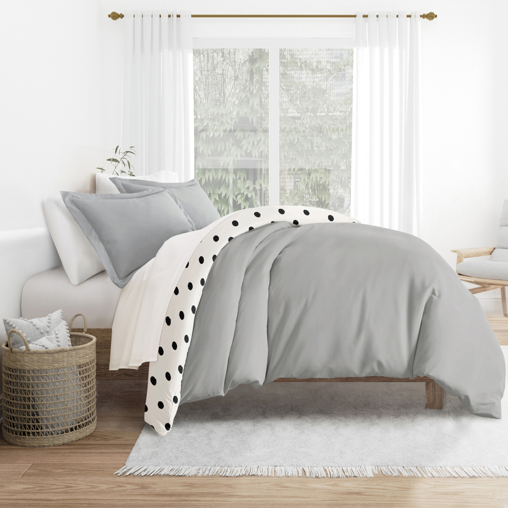 Patterned Soft Duvet Cover Bed Set - Geometric Patterns