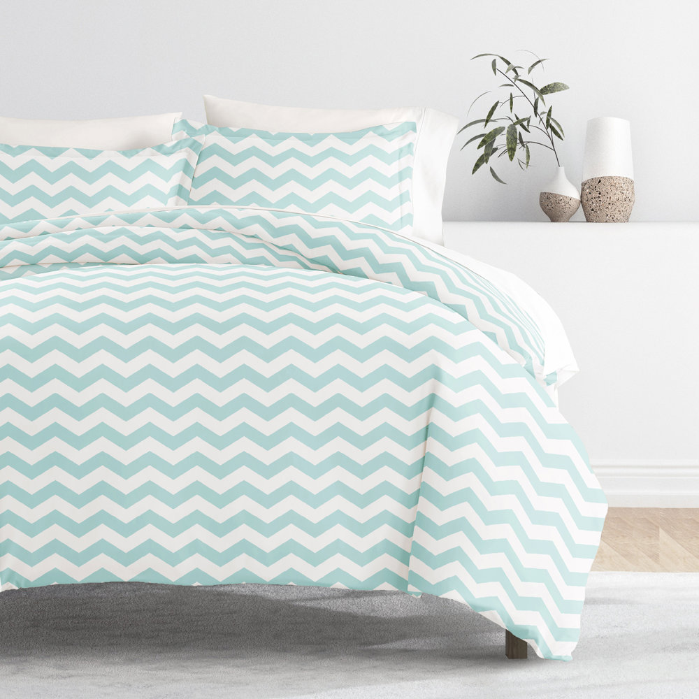 Patterned Soft Duvet Cover Bed Set - Geometric Patterns