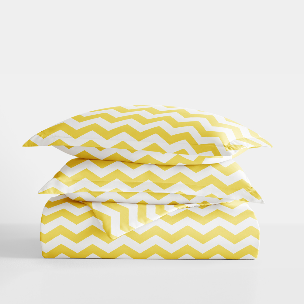 Patterned Soft Duvet Cover Bed Set - Geometric Patterns