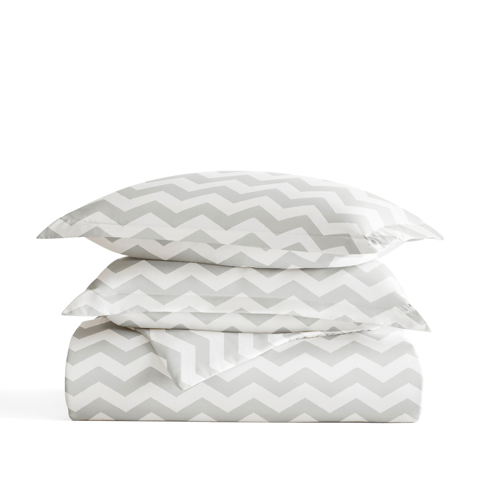 Patterned Soft Duvet Cover Bed Set - Geometric Patterns