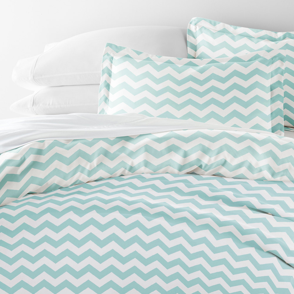 Patterned Soft Duvet Cover Bed Set - Geometric Patterns