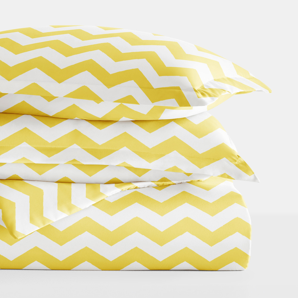 Patterned Soft Duvet Cover Bed Set - Geometric Patterns