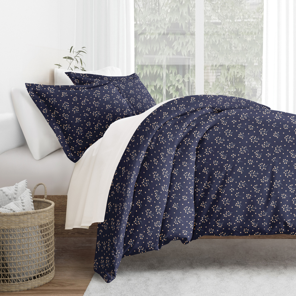 Patterned Soft Duvet Cover Bed Set - Modern Elegance