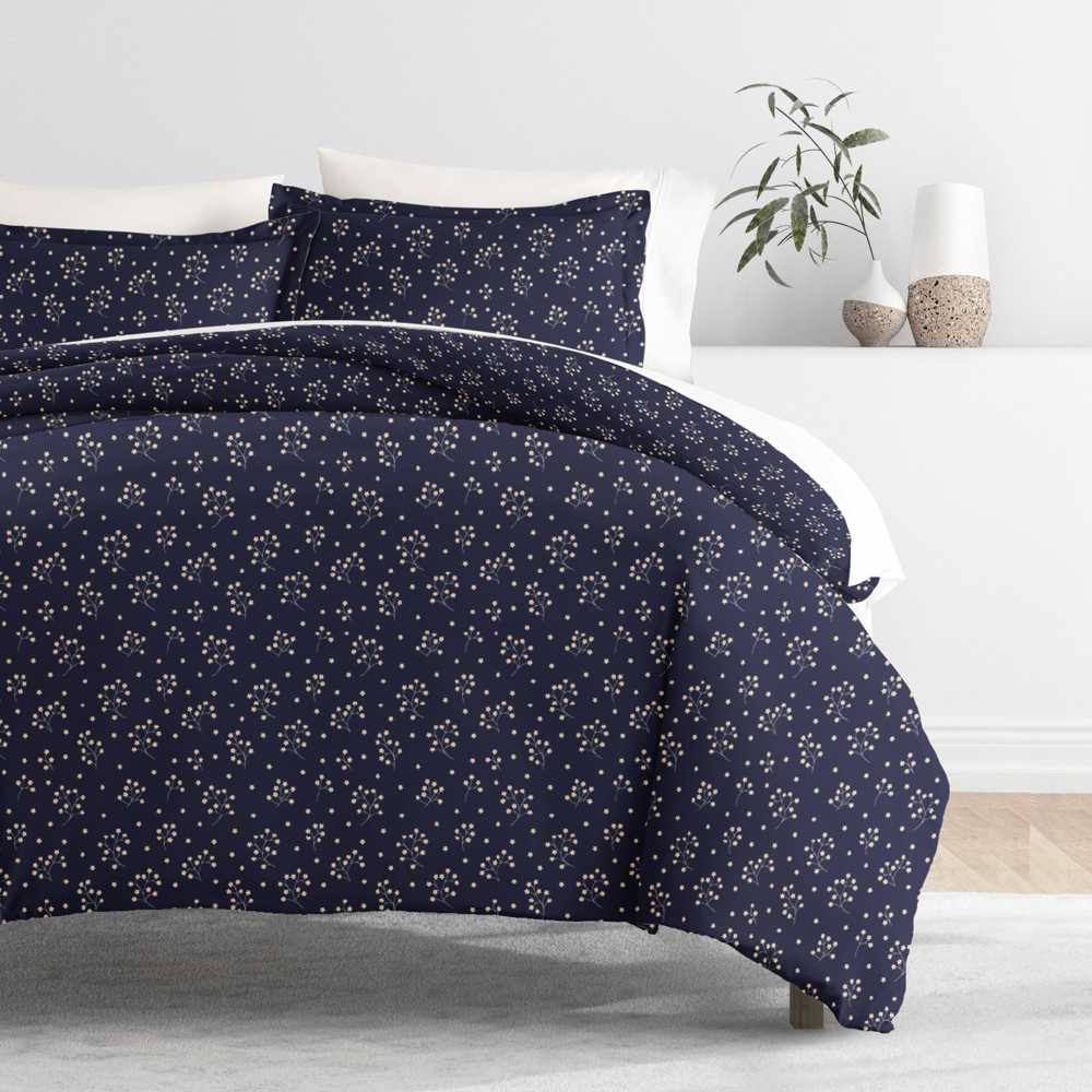 Patterned Soft Duvet Cover Bed Set - Modern Elegance