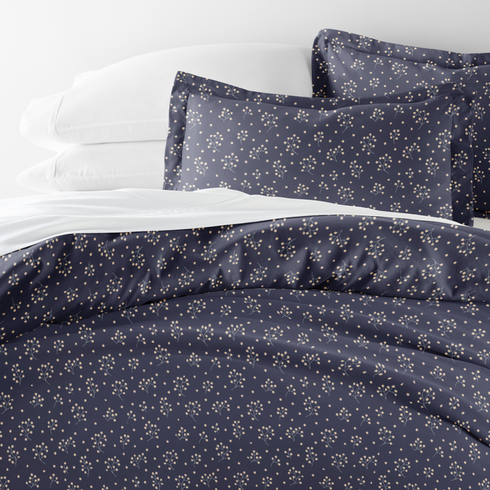 Patterned Soft Duvet Cover Bed Set - Modern Elegance