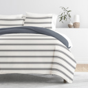  Patterned Soft Duvet Cover Bed Set - Striped Patterns